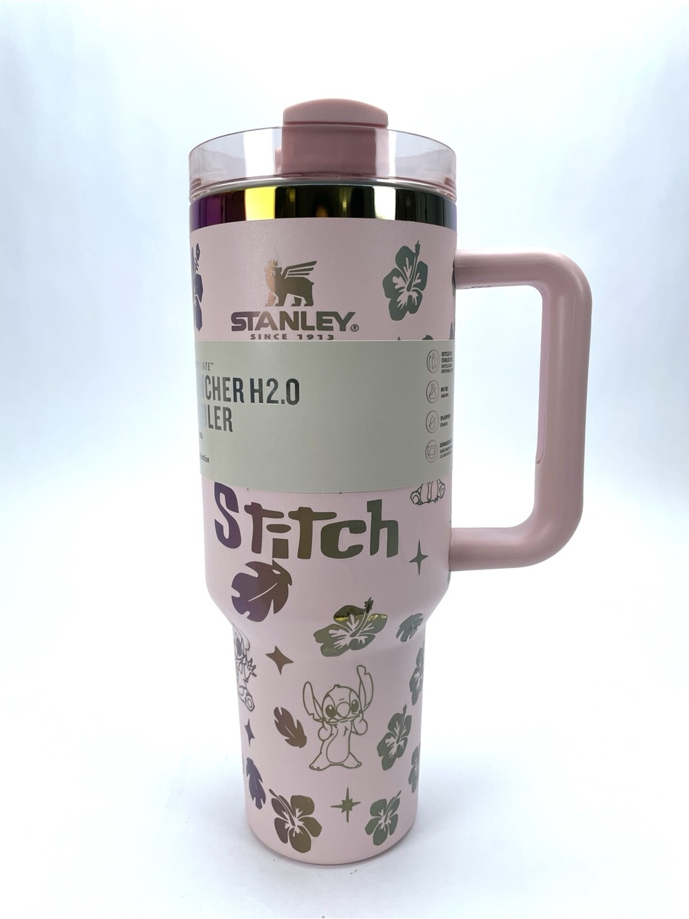 Disney Stitch Limited Edition - New Stanley 40oz Tumbler - Soft Blush Pink